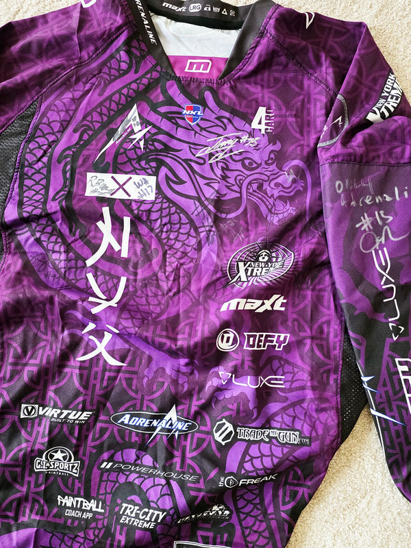 NYX Adrenaline - MAXT Colab Special Edition Team Autographed Jersey - Adrenaline